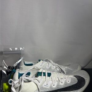 Nike Zoom Superfly Elite 2 Men White Green Sprint Spikes FZ9662-100 NEW